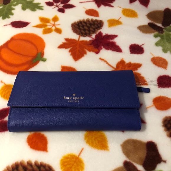 kate spade Accessories - Night blue leather phone wallet - 7 iPhone case